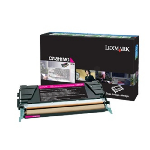 Lexmark C748H3MG, original, magenta, Toner Lexmark C748H3MG, original, magenta, Toner