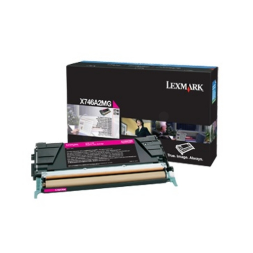 Lexmark X746A3 M&comma; original&comma; magenta&comma; Toner