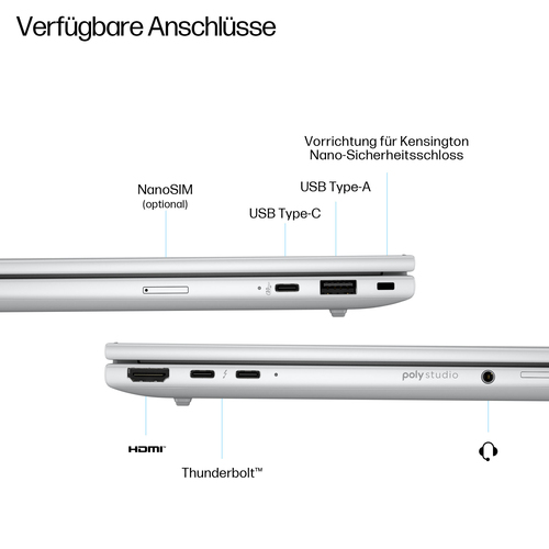 HP DL5W7ET Notebook&comma; 14 Zoll