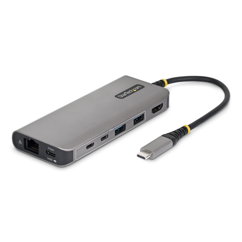 StarTech.com 315B-USBC-MULTIPORT, USB 3.2 Gen 1 (3.1 Gen 1) Type-C, grau, USB Power Delivery, Aluminium Gehäuse StarTech.com 315B-USBC-MULTIPORT, USB 3.2 Gen 1 (3.1 Gen 1) Type-C, grau, USB Power Delivery, Aluminium Gehäuse