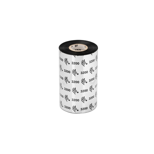Zebra 3200 Wax&sol;Resin Thermoband 300 m Schwarz
