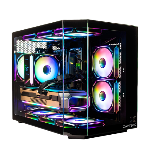 CAPTIVA 102086 PC&comma; AMD Ryzen 5 5500 &lpar;6C&rpar;&comma; 500 GB SSD&comma; 16 GB RAM&comma; Win 11 Home