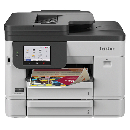 Brother MFCJ5110DW, Tintenstrahl, bis A4, 1200 x 4800 DPI, 28 Seiten pro Minute, WLAN, schwarz, weiß Brother MFCJ5110DW, Tintenstrahl, bis A4, 1200 x 4800 DPI, 28 Seiten pro Minute, WLAN, schwarz, weiß