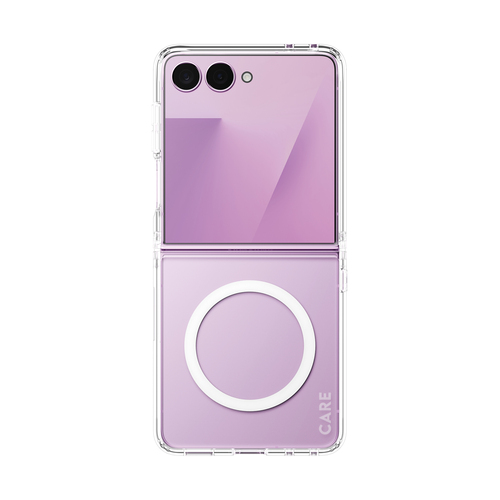 PanzerGlass CARE by PanzerGlass Urban Combat Case Transparent w. White Qi Samsung Galaxy Z Flip7 | Z Flip8 PanzerGlass CARE by PanzerGlass Urban Combat Case Transparent w. White Qi Samsung Galaxy Z Flip7 | Z Flip8
