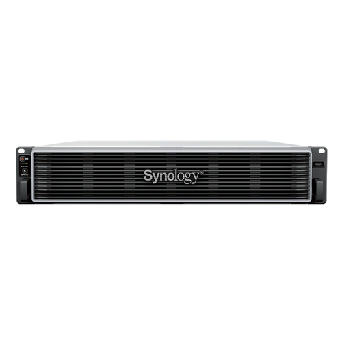 Synology FS3420&comma; 32 GB RAM&comma; 24x Einsch&uuml;be&comma; 2x 10 GBit&sol;s LAN&comma; Rack &lpar;2U&rpar; NAS schwarz