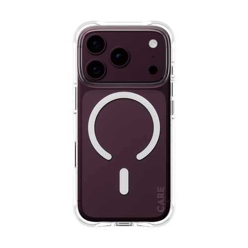 PanzerGlass CARE by PanzerGlass Samba Case Transparent w. White MagSafe iPhone 18 Pro | 17 Pro PanzerGlass CARE by PanzerGlass Samba Case Transparent w. White MagSafe iPhone 18 Pro | 17 Pro
