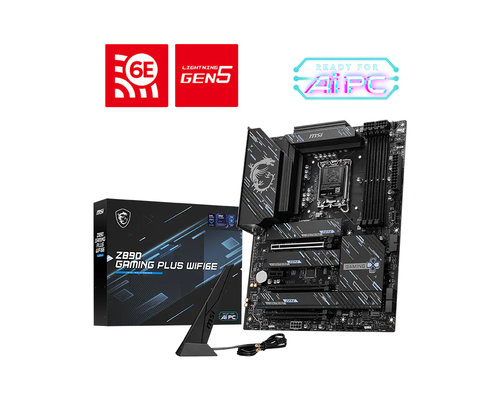 MSI Z890 GAMING PLUS WIFI6E LGA1851 4xDDR5 4xSATA 4xM&period;2