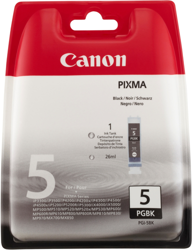 Canon PGI-5BK&comma; original&comma; schwarz