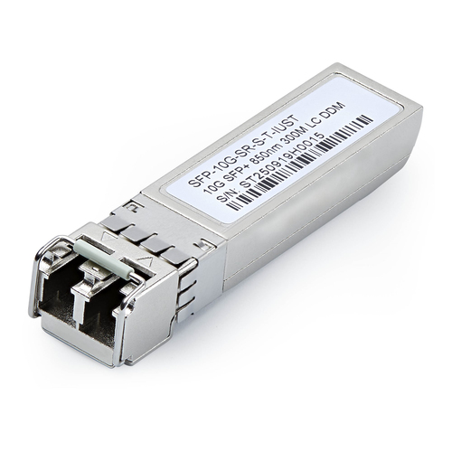 StarTech.com SFP-10G-SR-S-T-IUST, silber StarTech.com SFP-10G-SR-S-T-IUST, silber