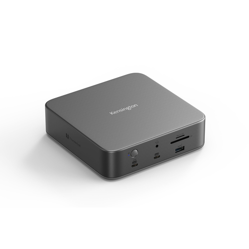 Kensington SD5010T5 EQ, Thunderbolt 5, grau, USB Power Delivery, Aluminium Gehäuse Kensington SD5010T5 EQ, Thunderbolt 5, grau, USB Power Delivery, Aluminium Gehäuse