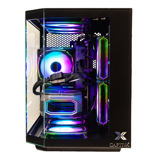 CAPTIVA 102534 PC, AMD Ryzen 7 8700F (8C), 500 GB SSD, 16 GB RAM, Nein CAPTIVA 102534 PC, AMD Ryzen 7 8700F (8C), 500 GB SSD, 16 GB RAM, Nein