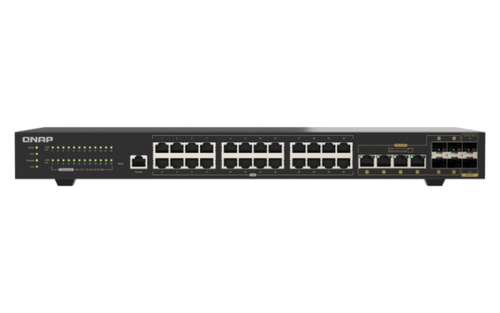 QNAP QSW-M2130-4C2S24T L2 Managed Switch&comma; 24x RJ-45&comma; Backplane&colon; 240 Gbit&sol;s
