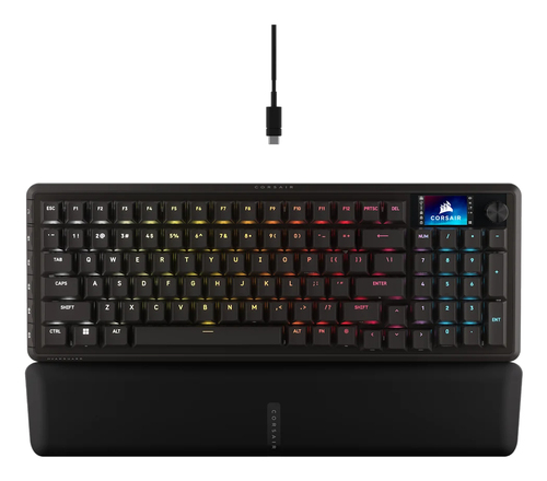 Corsair VANGUARD PRO 96 schwarz Tastatur, Layout: DE, mechanisch, RGB Corsair VANGUARD PRO 96 schwarz Tastatur, Layout: DE, mechanisch, RGB