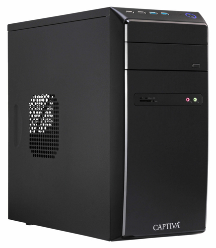 CAPTIVA 102687 Business PC&comma; AMD Ryzen 5 PRO 5655G &lpar;6C&rpar;&comma; 500 GB SSD&comma; 16 GB RAM&comma; Nein