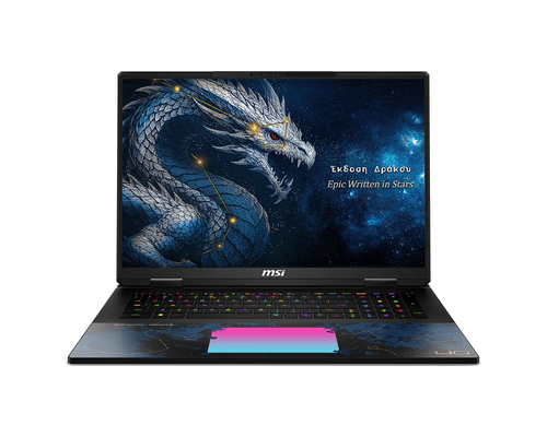 MSI Titan 18 HX Dragon Edition Draco Epic A2WJ-1218DE Notebook&comma; 18 Zoll&comma; Intel Core Ultra 9 290HX Plus&comma; 24C&sol;24T&comma; 96 GB RAM&comma; 4 TB SSD&comma; Win 11 Home
