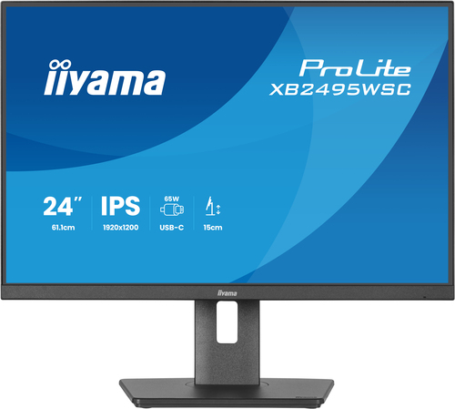 24&period;1 Zoll iiyama XB2495WSC-B1&comma; 61&comma;1cm TFT&comma; 100 Hz&comma; WUXGA&comma; 4ms&comma; 1x HDMI&comma; integrierter USB-Hub