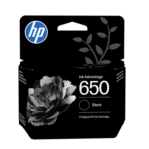 HP 650 Black Original Ink Advantage Cartridge, schwarz HP 650 Black Original Ink Advantage Cartridge, schwarz