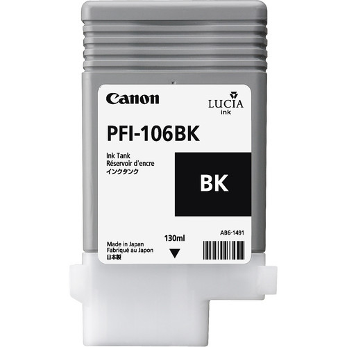 Canon PFI-106 BK&comma; original&comma; foto schwarz&comma; Tinte