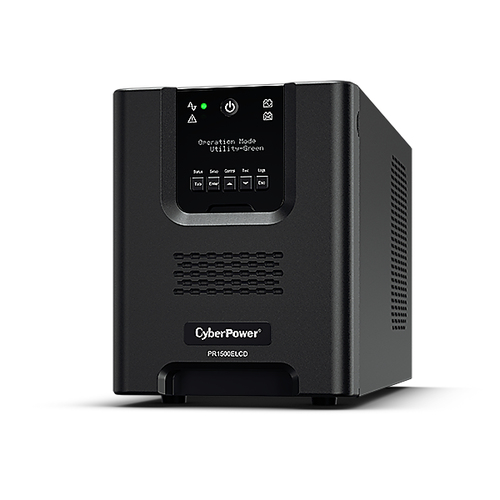 CyberPower PR1500ELCD Tower 1,5 kVA, Line-Interaktiv, 1350 W, USV CyberPower PR1500ELCD Tower 1,5 kVA, Line-Interaktiv, 1350 W, USV
