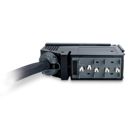 APC PDM1316IEC-3P Stromverteilereinheit &lpar;PDU&rpar; Schwarz&comma; Grau