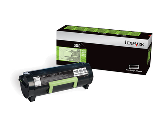 Lexmark 502, original, schwarz, Toner Lexmark 502, original, schwarz, Toner