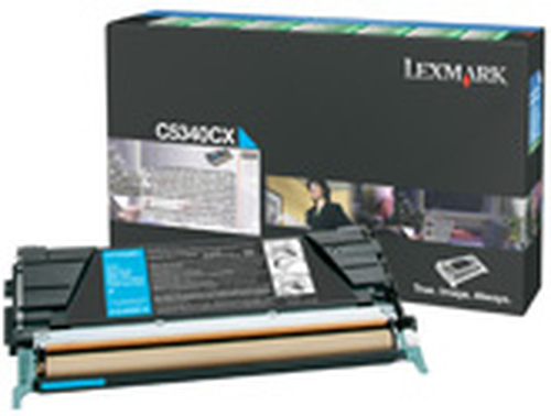 Lexmark C5340CX, original, cyan, Toner Lexmark C5340CX, original, cyan, Toner