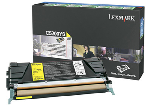 Lexmark C5200YS, original, gelb, Toner Lexmark C5200YS, original, gelb, Toner