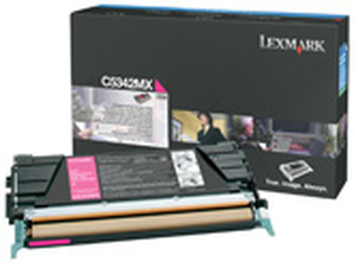 Lexmark C5342MX&comma; original&comma; magenta&comma; Toner