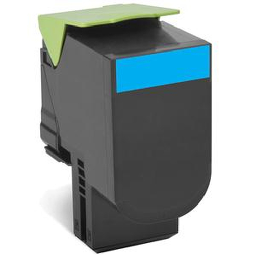 Lexmark 802XC, original, cyan, Toner Lexmark 802XC, original, cyan, Toner