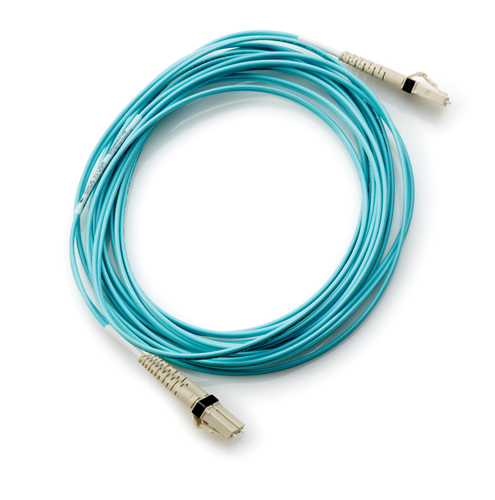 HPE LC to LC Multi-mode OM3 2-Fiber 2.0m 1-Pack Fiber Optic Cable HPE LC to LC Multi-mode OM3 2-Fiber 2.0m 1-Pack Fiber Optic Cable