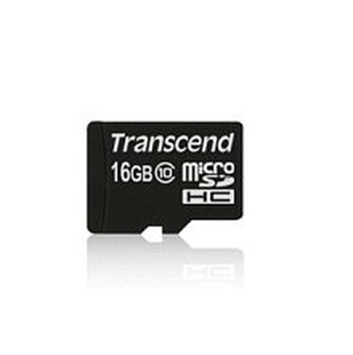 TRANSCEND Premium 16GB microSDHC UHS-I Class10 60MB&sol;s MLC