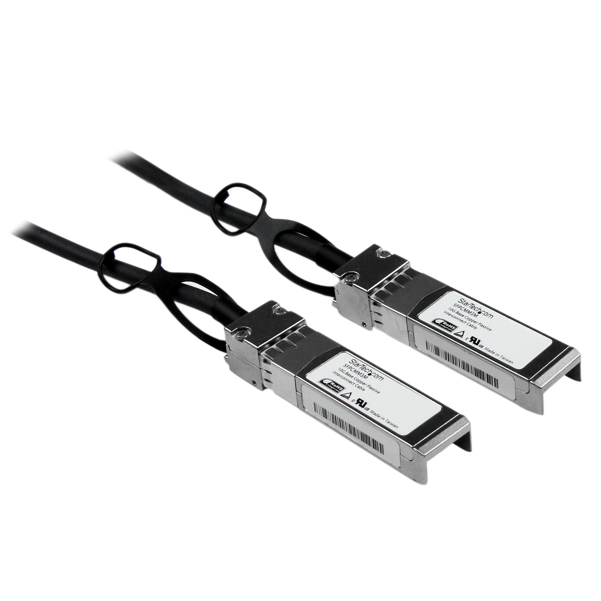 3m StarTech Cisco kompatibles SFP+ Twinax 10GBASE-CU Direct Attach Kabel 3m StarTech Cisco kompatibles SFP+ Twinax 10GBASE-CU Direct Attach Kabel