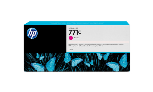 HP 771C 775-ml Magenta DesignJet Ink Cartridge HP 771C 775-ml Magenta DesignJet Ink Cartridge