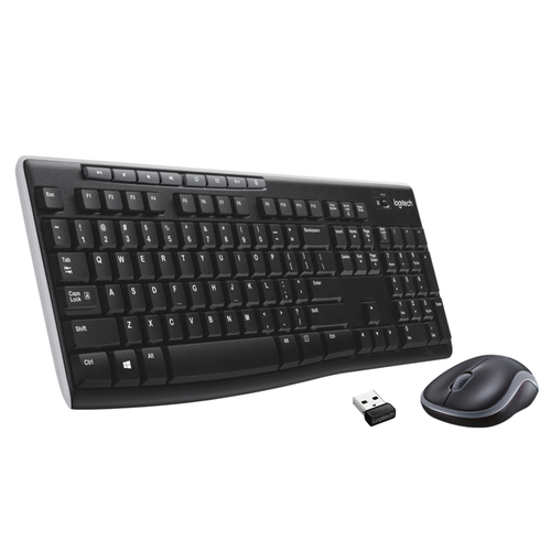 Logitech MK270 schwarz Tastatur, Layout: Schweiz Logitech MK270 schwarz Tastatur, Layout: Schweiz