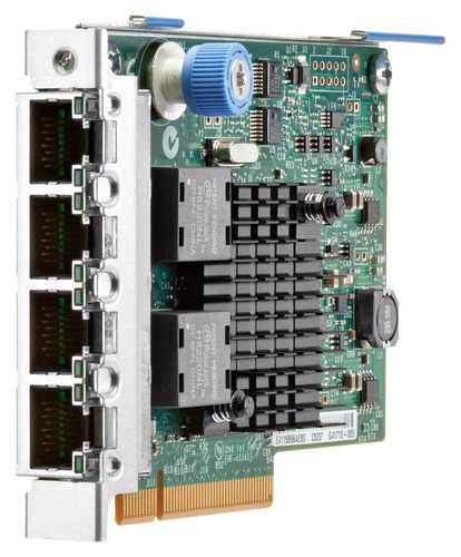 HPE Ethernet 1Gb 4-port FLR-T I350-T4V2 Adapter&comma; 1 Mbit&sol;s
