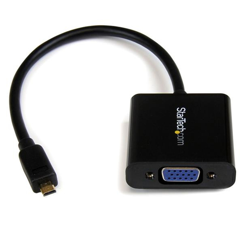 STARTECH.COM Micro HDMI auf VGA Adapter Konverter für Tablet/ Smartphones/ Ultrabook -Micro HD Stecker zu VGA Buchse - 1920x1200 STARTECH.COM Micro HDMI auf VGA Adapter Konverter für Tablet/ Smartphones/ Ultrabook -Micro HD Stecker zu VGA Buchse - 1920x1200