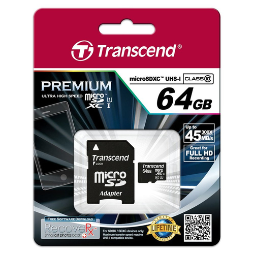 Transcend TS64GUSDU1 Transcend TS64GUSDU1