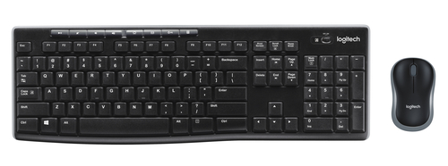 Logitech MK270 schwarz Tastatur, Layout: UK Englisch Logitech MK270 schwarz Tastatur, Layout: UK Englisch
