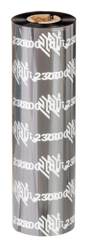 Zebra 2300 Wax Thermoband 300 m Schwarz Zebra 2300 Wax Thermoband 300 m Schwarz