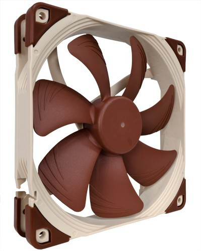 Noctua NF-A14 PWM&comma; braun&comma; L&uuml;fter&comma; 25x140x140mm&comma; 300-1500rpm&comma; 140&comma;2 m&sup3;&sol;h&comma; 24&comma;6 dB&comma; 2&comma;08 mmH2O