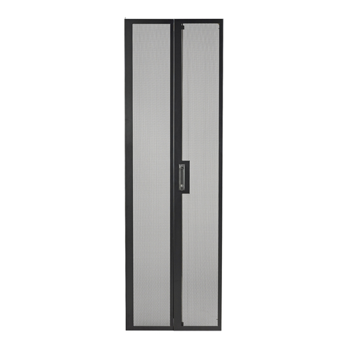 APC NetShelter SV, 42 HE, 800 mm breit, zweiteilige perforierte, rückseitige Tür APC NetShelter SV, 42 HE, 800 mm breit, zweiteilige perforierte, rückseitige Tür