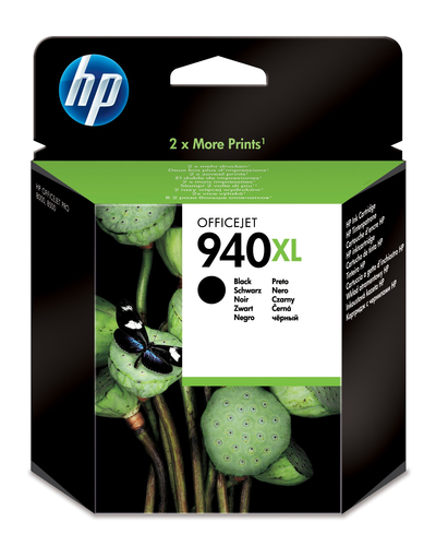 HP 940XL High Yield Black Original Ink Cartridge, original, schwarz, Tinte HP 940XL High Yield Black Original Ink Cartridge, original, schwarz, Tinte