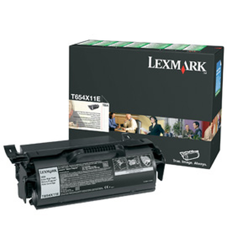 Lexmark T654 Extra High Yield Return Program Print Cartridge, original, schwarz Lexmark T654 Extra High Yield Return Program Print Cartridge, original, schwarz