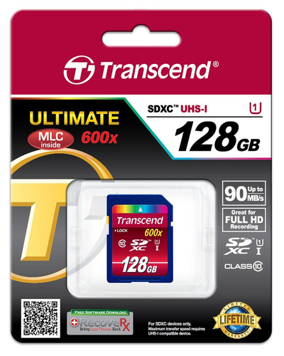 Transcend TS128GSDXC10U1 Transcend TS128GSDXC10U1