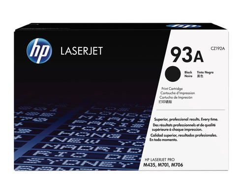 HP 93A Black Original LaserJet Toner Cartridge, schwarz HP 93A Black Original LaserJet Toner Cartridge, schwarz