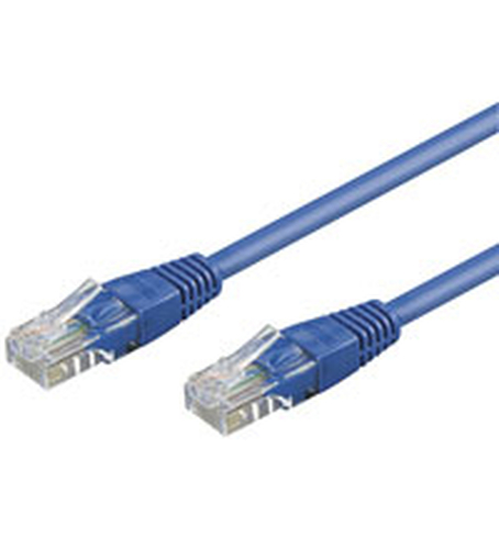 3m Patchkabel, blau, Goobay 3m Patchkabel, blau, Goobay