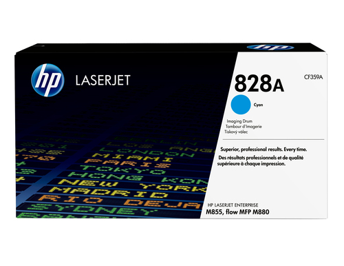 HP 828A Cyan LaserJet Image Drum&comma; cyan