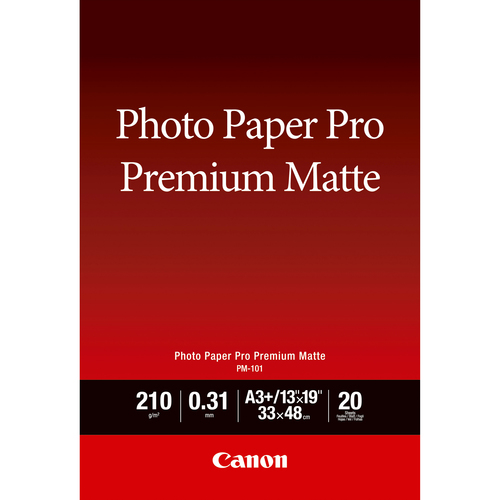 Canon PM-101 Premium-Fotopapier matt A3 Plus – 20 Blatt Canon PM-101 Premium-Fotopapier matt A3 Plus – 20 Blatt