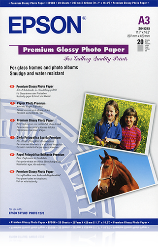 Epson Premium&comma; DIN A3&comma; 255g&sol;m&sup2;
