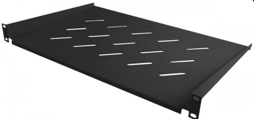 ALLNET 19"zbh. Fachboden, T300mm/1HE, Schwarz, Frontmontage, ALLNET 19"zbh. Fachboden, T300mm/1HE, Schwarz, Frontmontage,